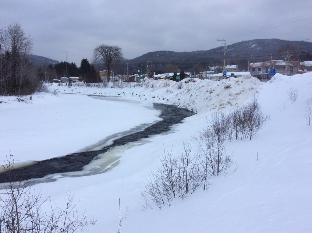 Camping Le 4 Chemins LʼAnse-Saint-Jean Exteriör bild